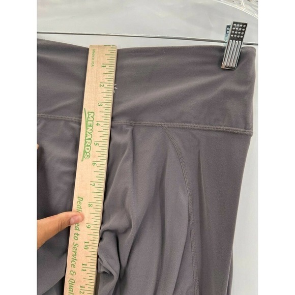 Athleta ST Small Tall Salutation 7/8 Gray Yoga Leggings High-Rise In Powervita - Picture 6 of 9